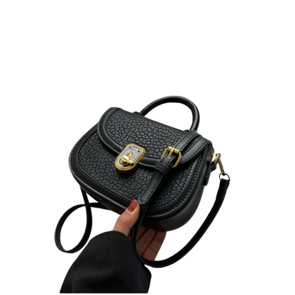 Elegant Saddle-Shaped Handbag