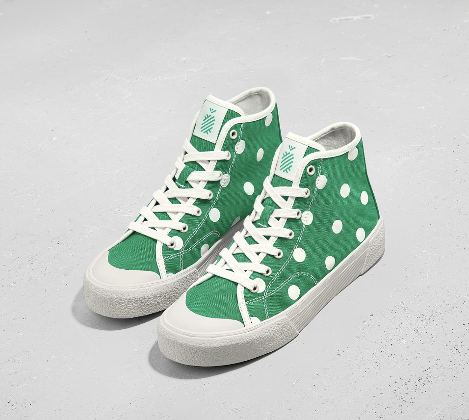 Pattas Polka Dots - High Top