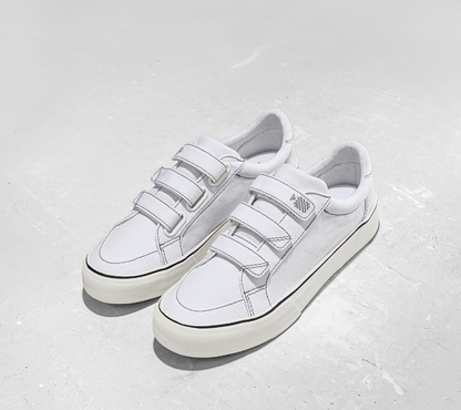 Basas Hook N'Loop NE - Low Top - White